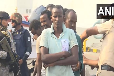 Indian Navy hands over nine pirates to Mumbai Police
