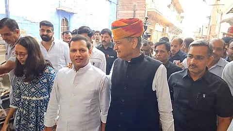 Ashok Gehlot trying hard for son Vaibhav's victory in Jalore-Sirohi seat