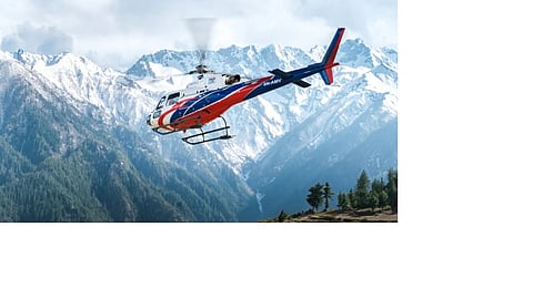 New helicopter service launched Adi Kailash and Om Parvat peaks
