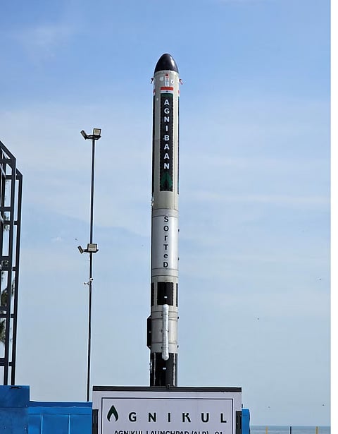 semi-cryogenic Agnibaan rocket