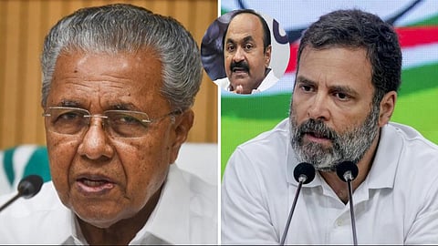 P Vijayan condemns arrest of Rahul Gandhi