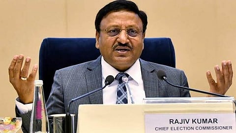 Chief Election Commissioner Rajiv Kumar