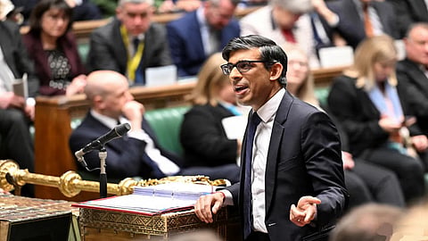 British PM Rishi Sunak