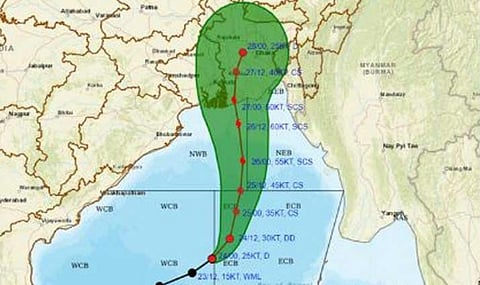 Low-pressure over Bay of Bengal intensifies into cyclonic storm 'Remal'