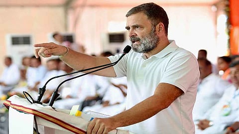 Congress leader Rahul Gandhi