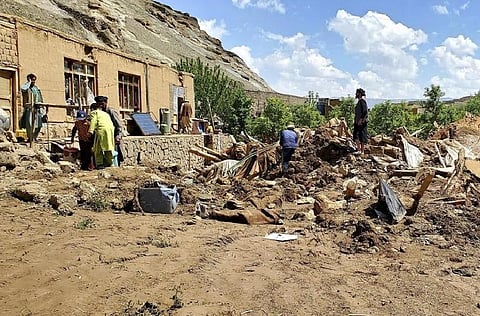 Heavy rains set off flash floods in northern Afghanistan, killing at least 47 people