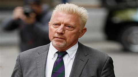 Tennis legend Boris Becker