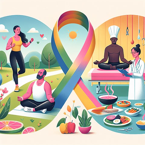 Exercise, therapy and diet can all improve life during cancer treatment and boost survival. Here's how