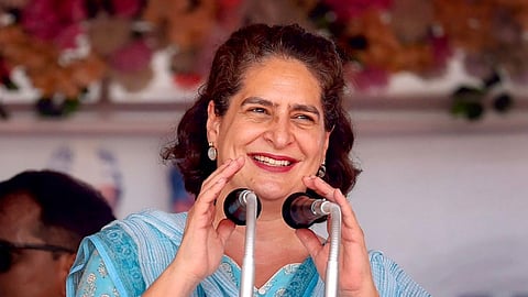 Congress leader Priyanka Gandhi