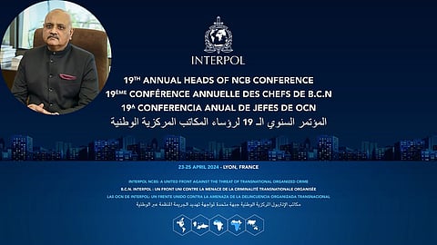 CBI Director Praveen Sood in 19th Interpol Conference of Heads of National Central Bureaux at France's Lyon