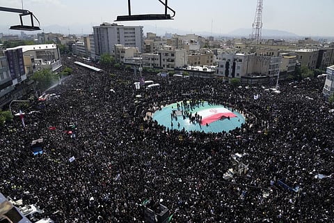Iran prepares to bury late president, foreign minister and others killed in helicopter crash