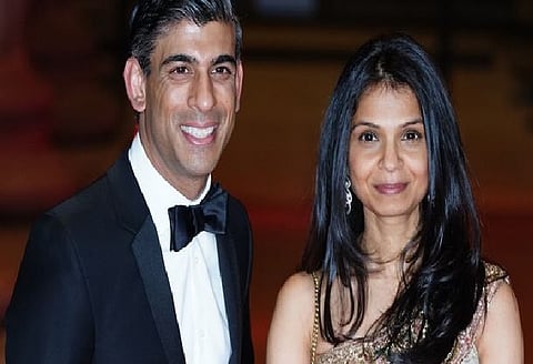 UK PM Rishi Sunak, wife Akshata Murty