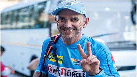 Australian cricketer Justin Langer