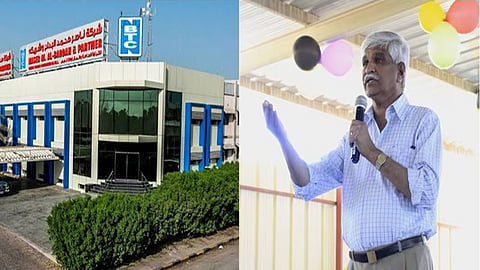 NBTC group, Kuwait and its Managing Director K G Abraham