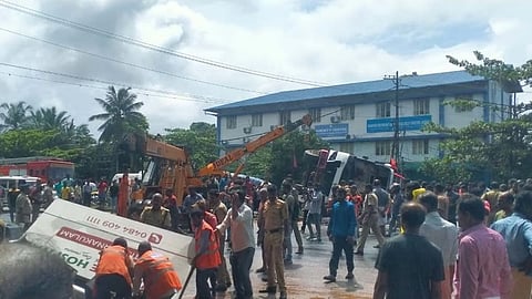 Biker crushed to death in Kochi road accident