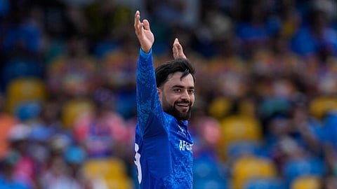 Afghanistan's captain Rashid Khan