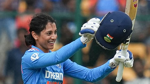 Indian batter Smriti Mandhana