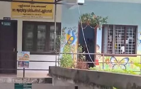 Little girl badly injured after falling 20 feet into stream from anganwadi second floor in Kerala