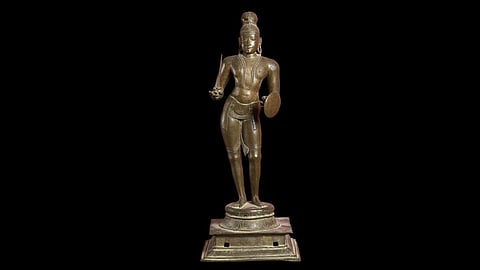 500-year-old bronze idol