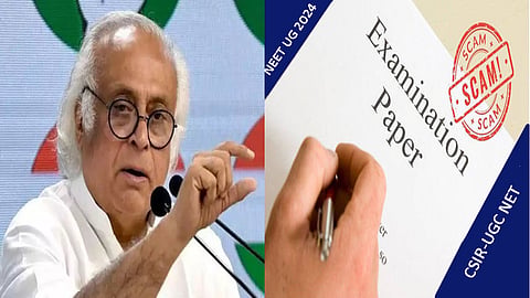 Congress leader Jairam Ramesh on 'Exam Scam'.
