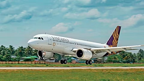 Vistara Paris-Mumbai flight