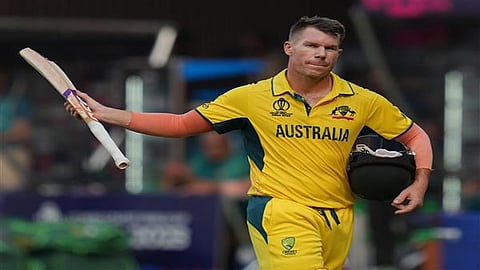 Australia batting great David Warner