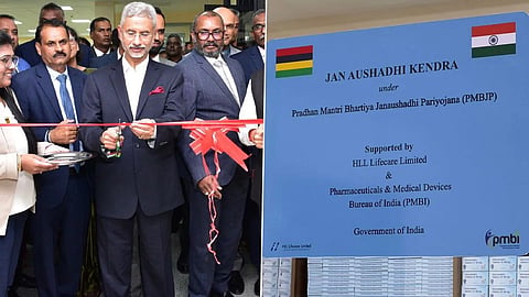 India's first overseas Jan Aushadi Kendra inaugurated in Mauritius