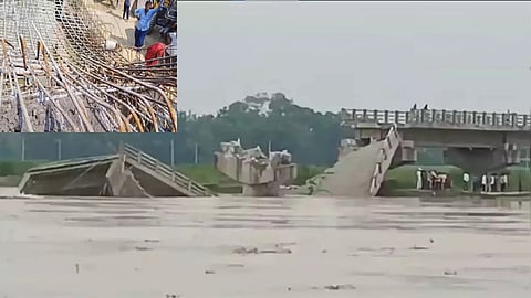 Bridge collapse in Siwan, Bihar