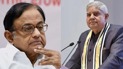 P Chidambaram, Jagadeep Dhankar