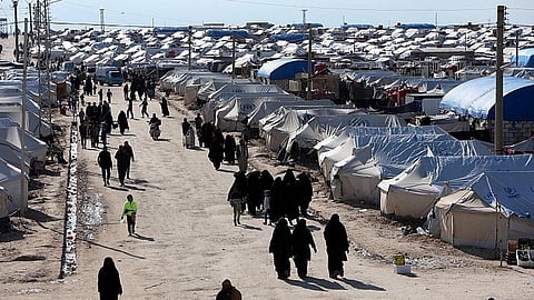 An ISIS prison camp