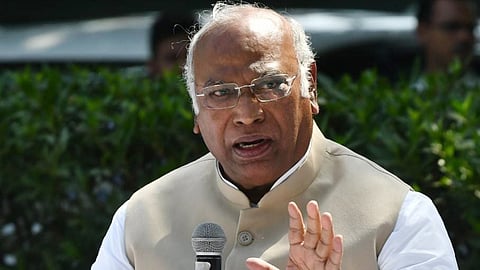 Congress president Mallikarjun Kharge