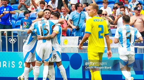 Argentina beat Ukraine to reach Olympics quarterfinals; Egypt stun Spain