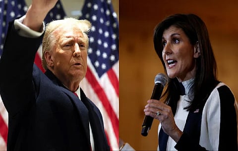 Indian-American Republican politician Nikki Haley endorses Donald Trump