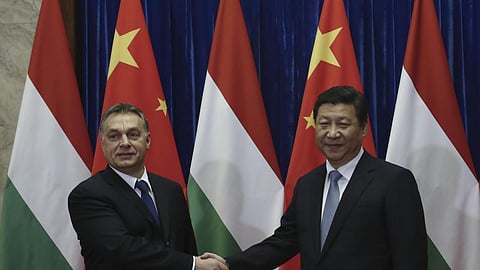 Hungary's Orban makes surprise visit to China