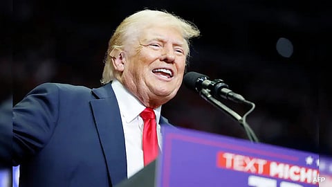 Former US President Donald Trump