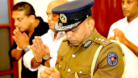 Sri Lanka's IGP Deshabandu Tennakoon