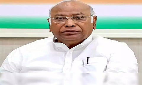 Congress president Mallikarjun Kharge