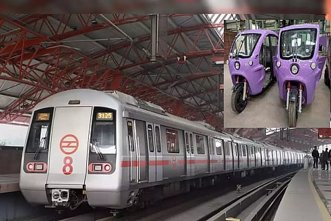 DMRC to soon launch over 1,100 e-autos to boost last-mile connectivity
