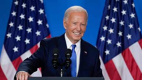 US President Joe Biden