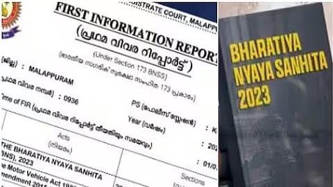 First FIR of Kerala under Bharatiya Nyayasamhita