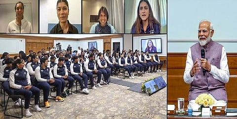 PM asks athletes to share observations on conduct of Paris Olympics