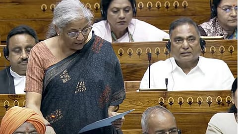 Finance Minister Nirmala Sitharaman