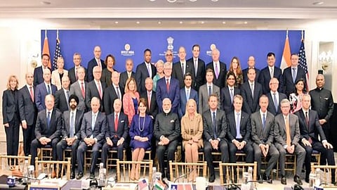 PM Modi with Austrian business leaders
