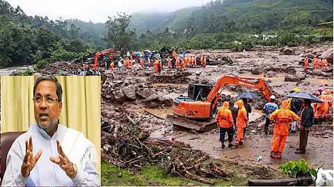 Karnataka CM Siddaramaiah expresses grief over Wayanad tragedy and offers all support to Kerala