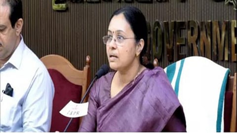 Kerala Health Minister Veena George