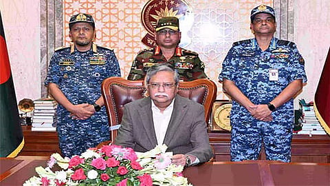 Bangladesh President Mohammed Shahabuddin