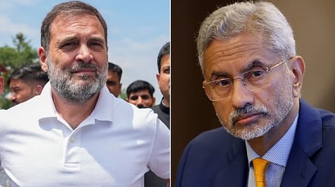 Rahul Gandhi, S Jaishankar