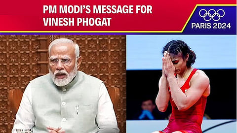 Come back stronger: PM Modi on Phogat's disqualification