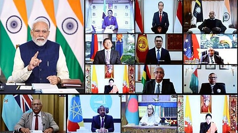 PM Narendra Modi during 'Global South' Summit