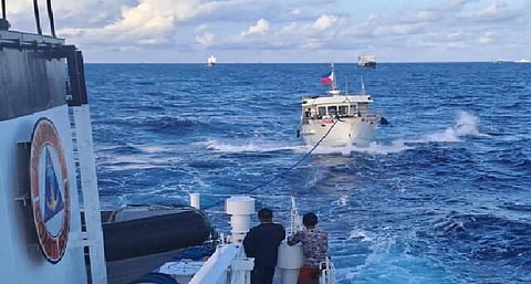 China accuses the Philippines of deliberately crashing one of its ships into a Chinese vessel